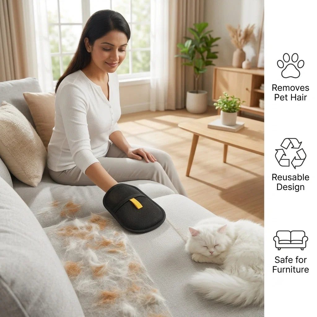 FurGo™- Pet Hair Remover | Washable | Multi-Surface Cleaning