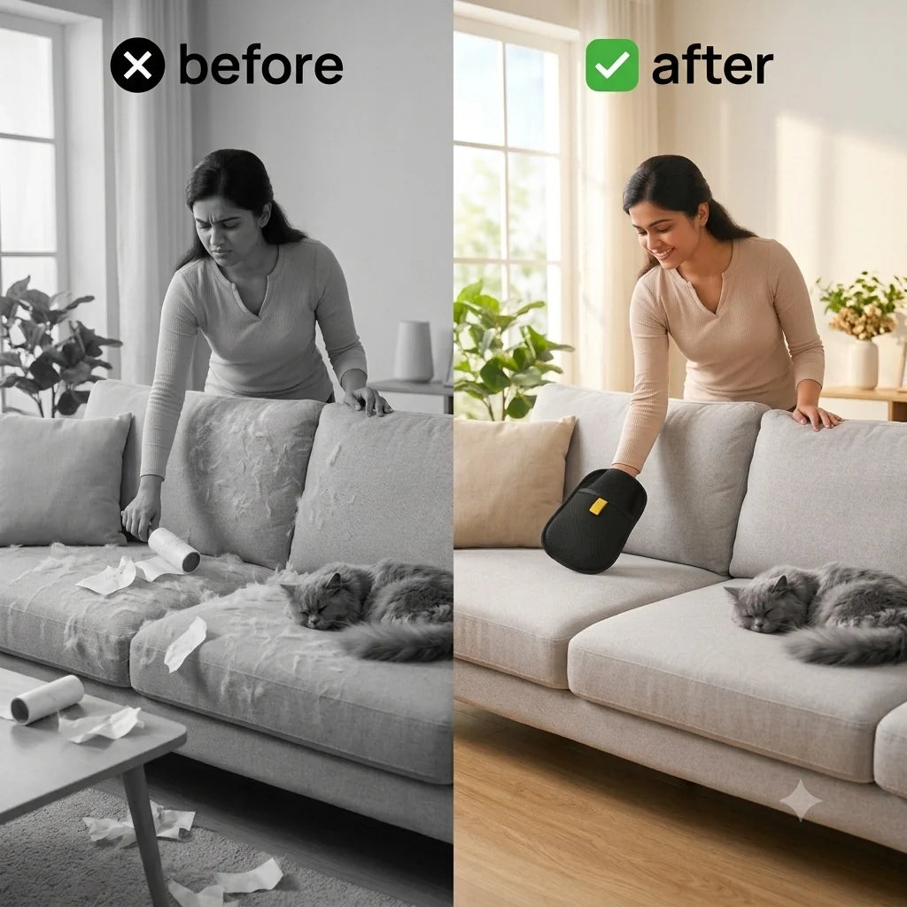 FurGo™- Pet Hair Remover | Washable | Multi-Surface Cleaning